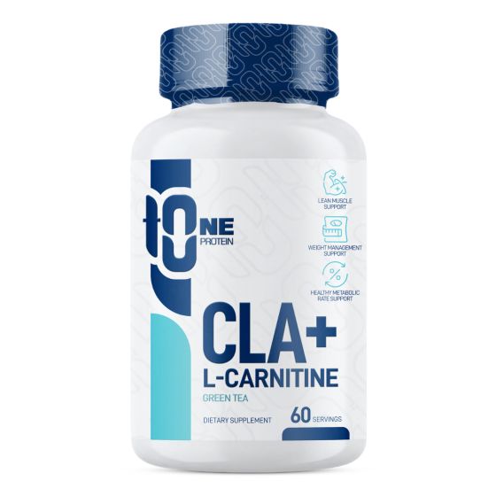 The One Protein - 共軛亞麻油酸 (CLA) + 左旋肉鹼和綠茶 (120 粒膠囊) TOP-CLA-CAR-120