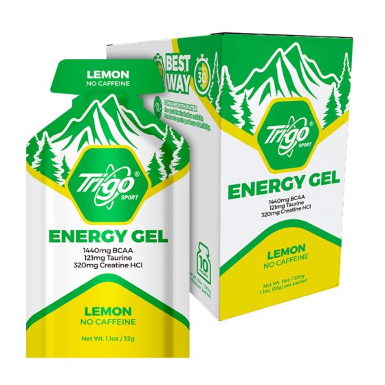 Tri-go - 能量膠 - 檸檬味 (32g x 10包) TRI-GEL-10PC-LEMON