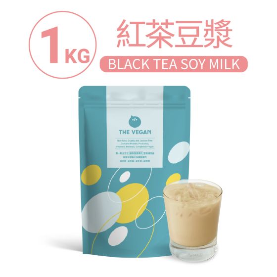 THE VEGAN 樂維根 - 植物蛋白粉 - 紅茶豆漿 (1kg / 40g x 30包)