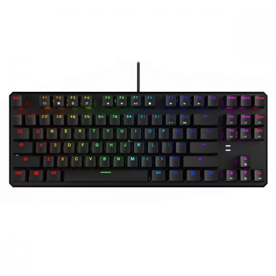 Tecware - Phantom RGB 87鍵RGB背光電競機械鍵盤 TWKB-P87ZO-ALL