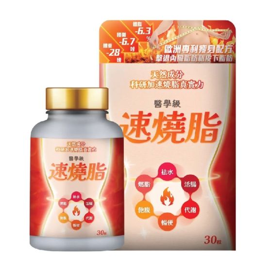 川御 - TY Science 速燒脂 (30粒裝)|燒脂の御守 TY_FATBURN_30