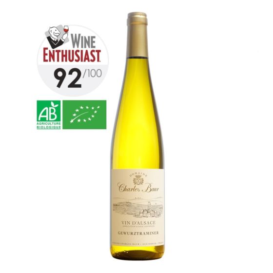 Charles Baur Gewurztraminer Alsace AOC 2020