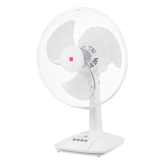 KDK - V40AH 座檯扇 (16吋 / 40厘米) (白色/銀藍色)