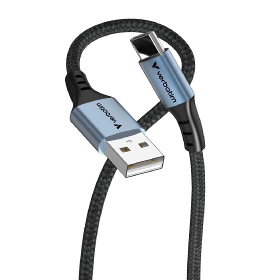 Verbatim - 120cm QC 3.0 18W USB-A 至 USB-C 充電傳輸線 (SCC2-AC) VERBA_31843