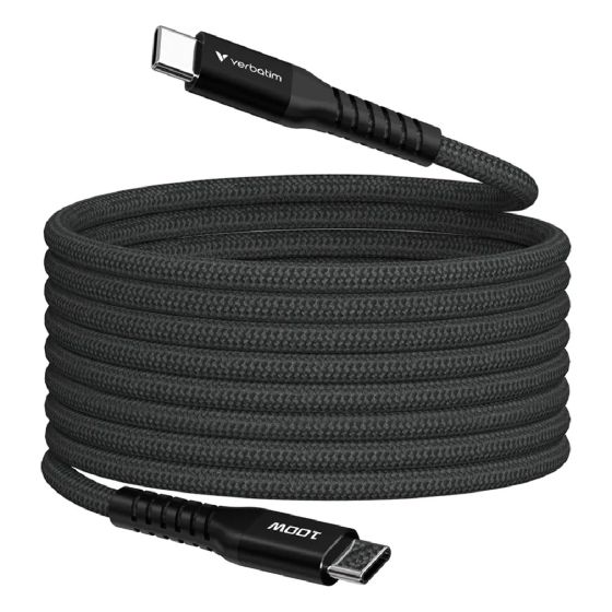 Verbatim - 2m Magnetic Type-C to Type-C 充電傳輸線 - 32410 CR-VERBA_32410