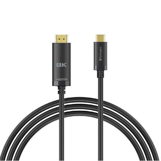 Verbatim - 200cm 8K Type C 轉 HDMI 2.1 連接線 VERBA_66819