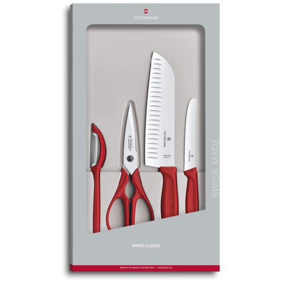 Victorinox Swiss Classic 廚具套裝，4 件裝 (6.7131.4G) VXCUT002