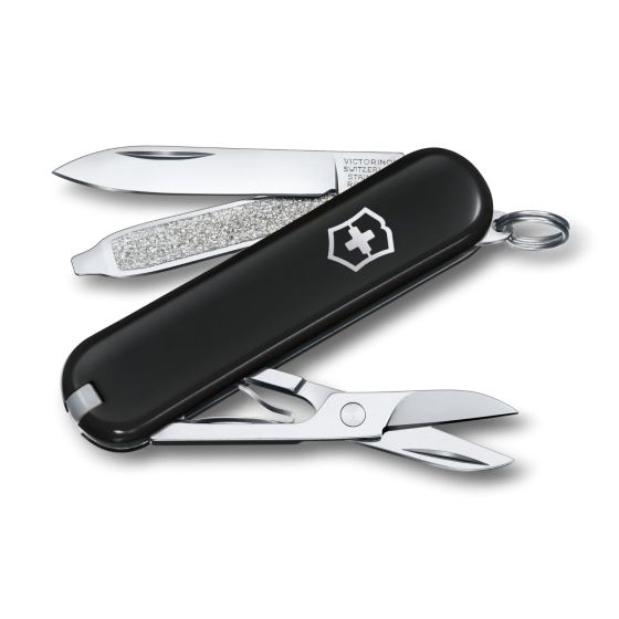 Victorinox Classic SD 小型袋裝刀, (黑色/白色)