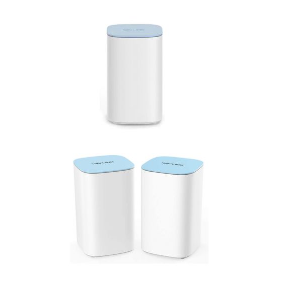 Wavlink - Halo Polar AC3000 三頻 Mesh Wi-Fi TouchLink功能路由器 (1件裝 WN551K1 / 2件裝 WN551K2) WL-WN551_all