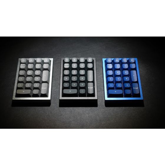 Keychron - Q0 QMK 自定義數字鍵盤(準成品/完全組裝) (碳黑色 / 灰色 / 藍色) X0033-Q0-all