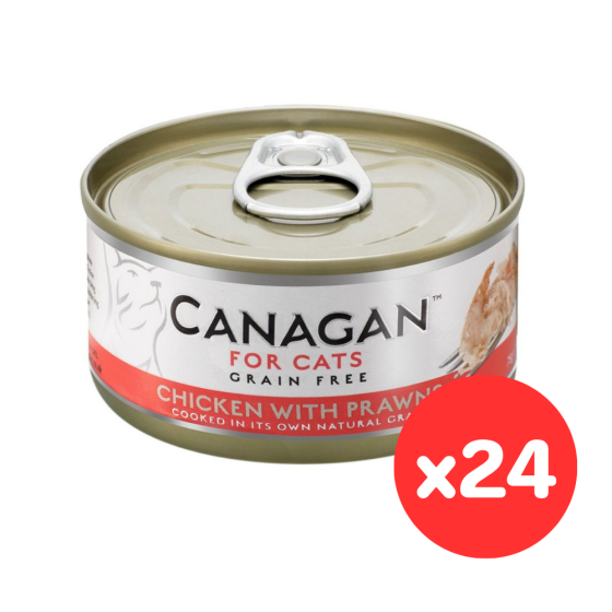 Canagan Cat Can Chicken with Prawns for Cats (75g x 24 Cans) WN75_24