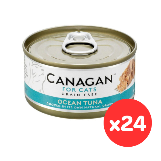 Canagan Cat Can Ocean Tuna for Cats (75g x 24 Cans) WT75_24