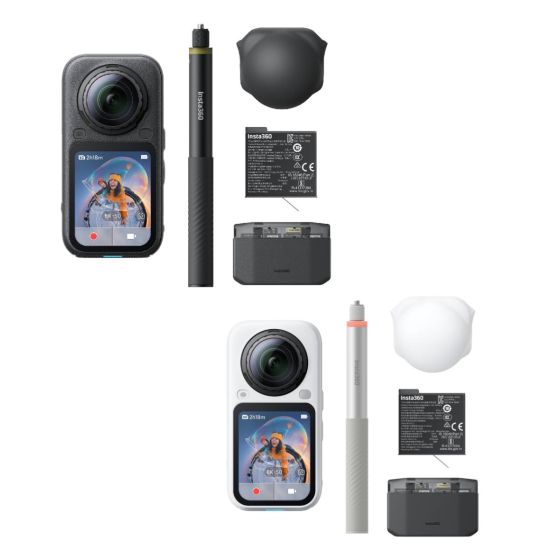 Insta360 - X6 萬能套裝 (午夜黑 / 皓月白) CR-X6essential-MO