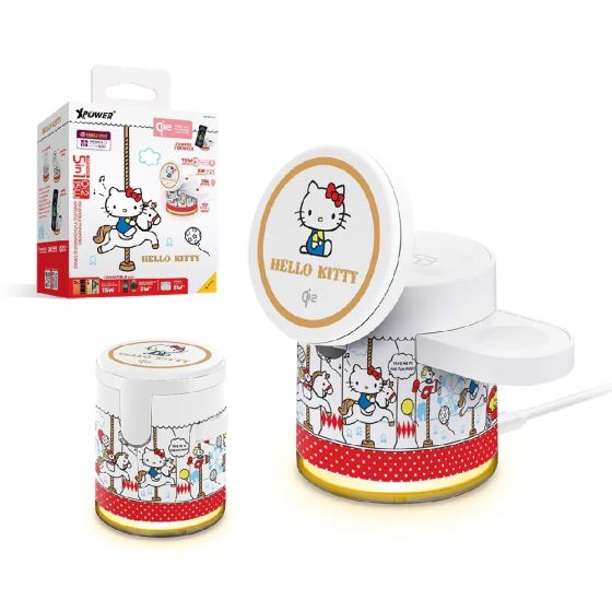 XPower x Sanrio - GE1 Qi2 迷你掌心五合一 MagCharge 15W 磁吸無線充電座 [多種角色] CR-XP-GE1_SAN-ALL