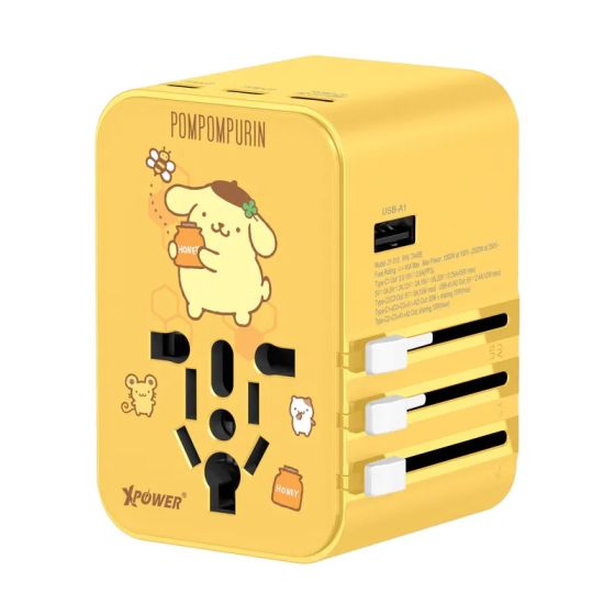 XPower X Pompompurin TA45B 45W 6輸出PD3.0/PPS旅行充電器