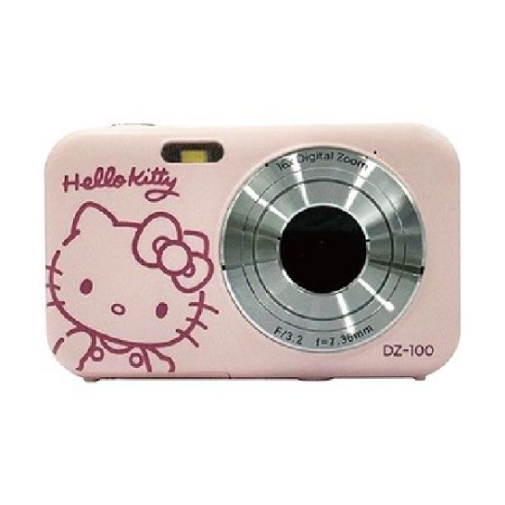 Yashica x Hello Kitty 數碼相機 DZ-100 - 粉紅色/白色 YAS-DZ10HK-ALL