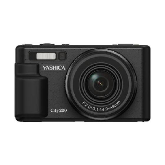 YASHICA - City 200 數碼相機 [黑色/白色] CR-YAS_DGC200_ALL