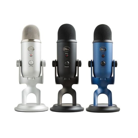 Logitech Blue - YETI 專業USB麥克風 (黑色 / 銀色 / 藍色) YETI-all