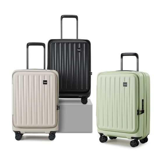 Yahsi - Feather *超激輕* 日本Hinomoto靜音輪 前揭行李箱 (20") (3色可選)