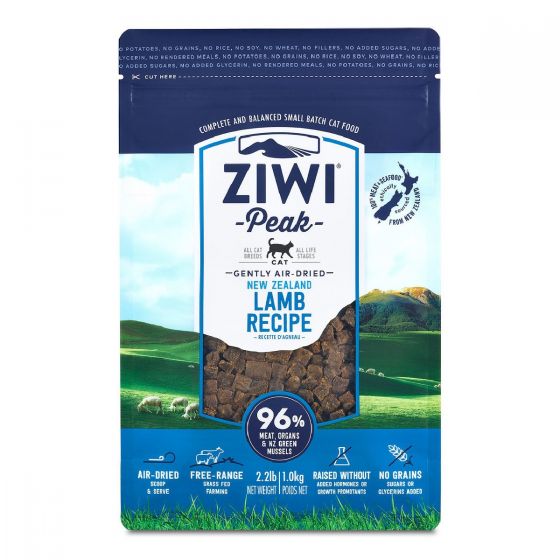 Ziwipeak - 風乾貓糧 - 羊肉配方 (1公斤 / 2.2磅) #595754 ZIWI_ACL1000
