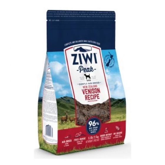 Ziwipeak - 風乾狗糧 - 鹿肉配方 (2.5kg / 5.5lb) #592975 ZIWI_ADV2500