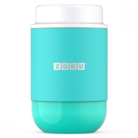 ZOKU - 真空不銹鋼保溫/保冷食物罐 475ml - 湖水藍 ZK306-TL