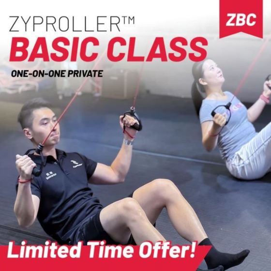ZypRoller - 拉力輪體態塑身課程 [1 小時 | 私人一對一]