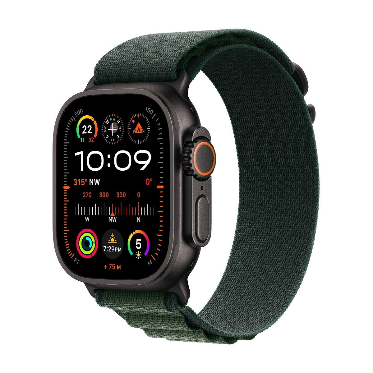 Apple Watch Ultra 2 GPS Cellular 49mm Titanium Case with Alpine Loop The Club Shopping