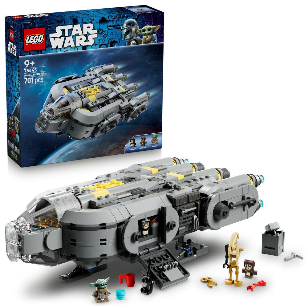 LEGO® Star Wars 75445 Anzellan 星際飛船(太空船,星戰,居家擺設,積木