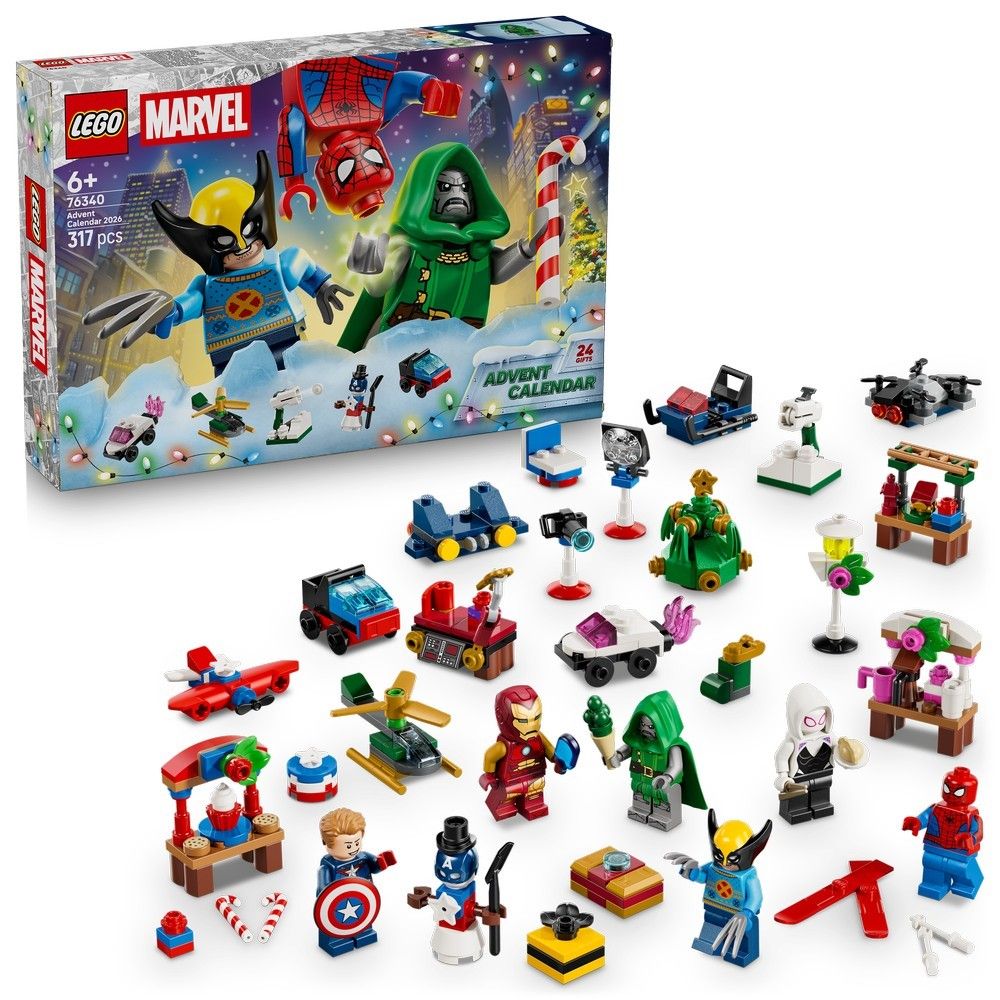 出品③ LEGO® - Super Heroes Marvel 76340 2026 年倒數日曆(漫威,蜘蛛俠,禮物
