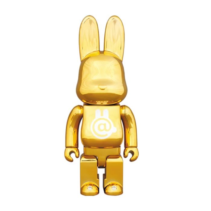 Be@rbrick - Rabbrick CHROME 100% Set GOLD | The Club – Shopping