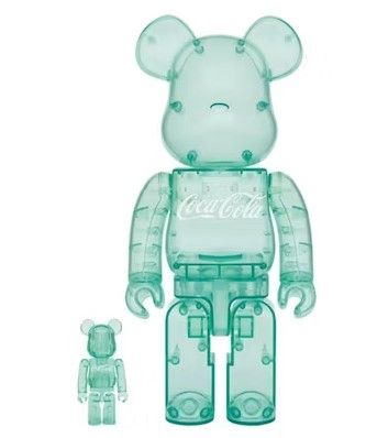 Medicom 400% + 100% Bearbrick Coca-cola Be@rbrick | eBay