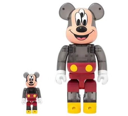 Be@rbrick - CLOT x 3125C x Disney 3-Eyed Mickey Mouse 100% & 400% Set | The  Club – Shopping