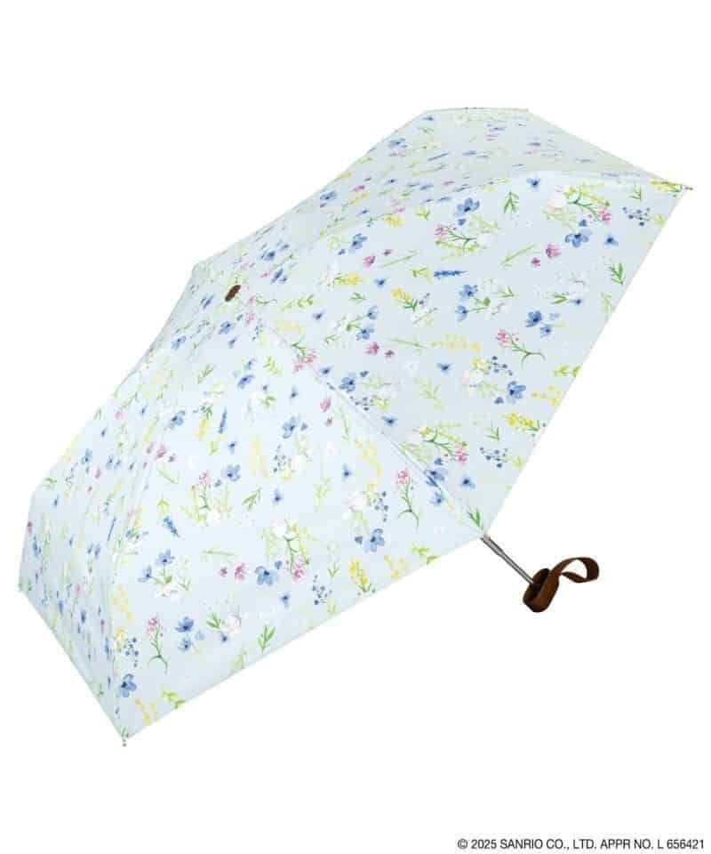 Sanrio X W.P.C 水彩花語涼感迷你折疊晴雨傘#801-SA24-102 (多種顏色