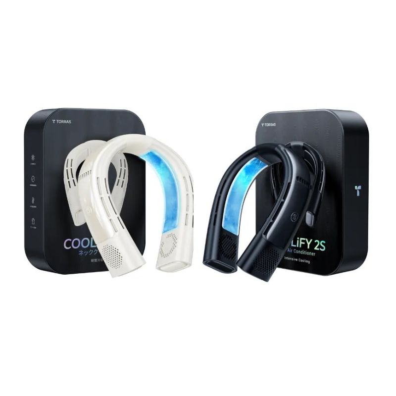 TORRAS - COOLIFY 2S Smart Wearable Air Conditioner (Black/White ...