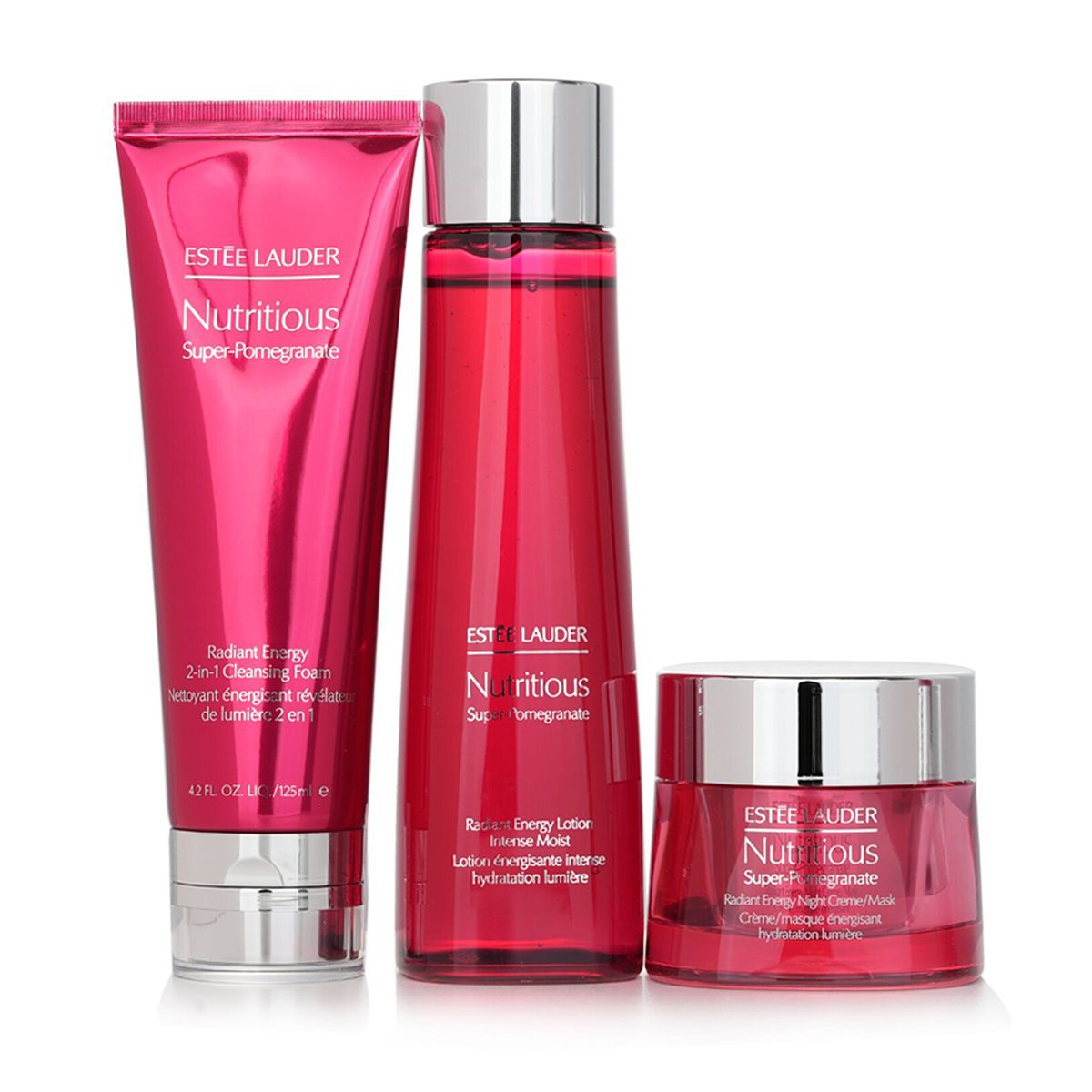 ESTEE LAUDER NUTRITIOUS セット ニュートリシャススーパーポメグラネートナリッシュオールナイト