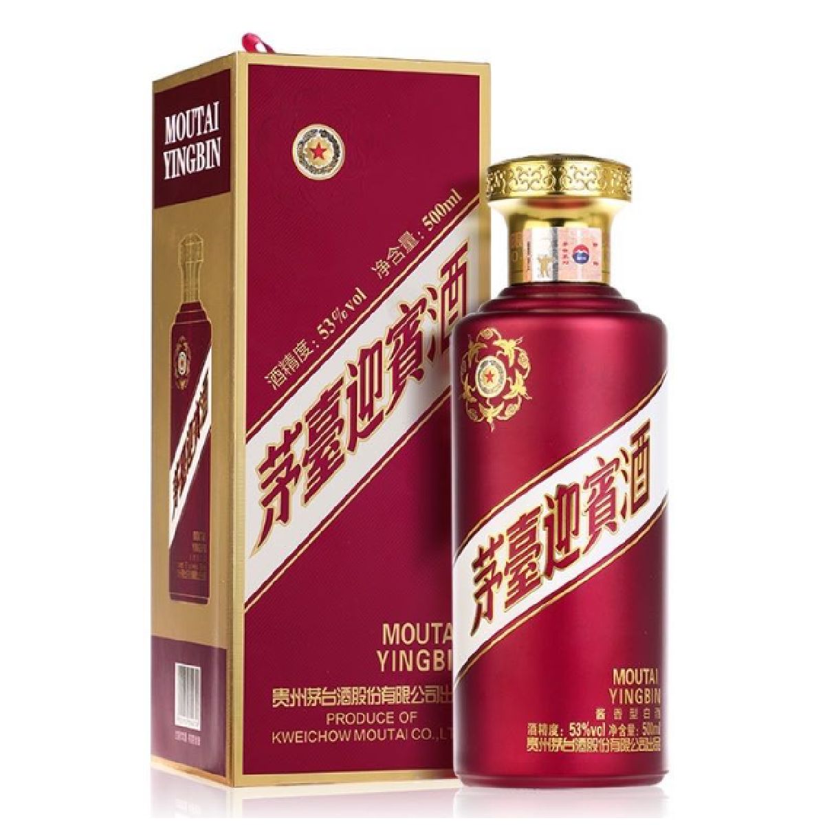 茅台迎賓(紫) 53% 醬香型500ml | The Club – Shopping