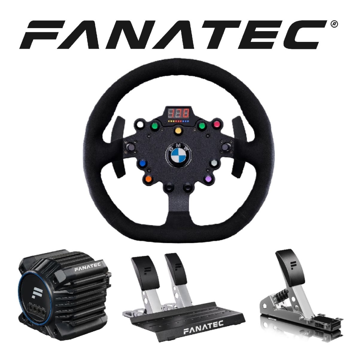 Alimentation Boost Kit 8Nm pour Fanatec CSL DD ou GT DD Pro version Premium - Consoles