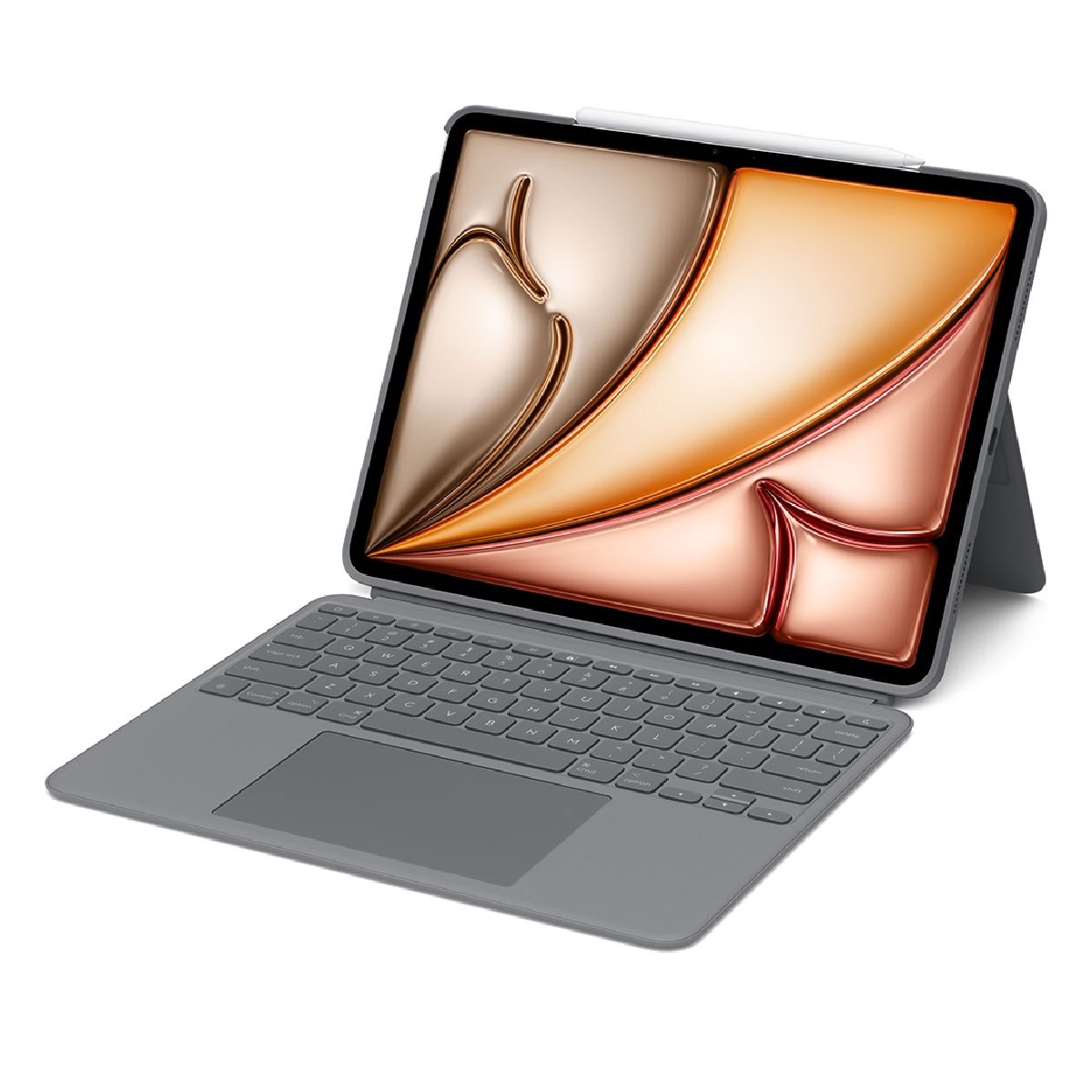 Logitech - COMBO TOUCH Keyboard for iPad Air 13