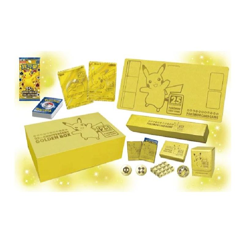 Pokémon 25th Anniversary Golden Box - Box | The Club – Shopping