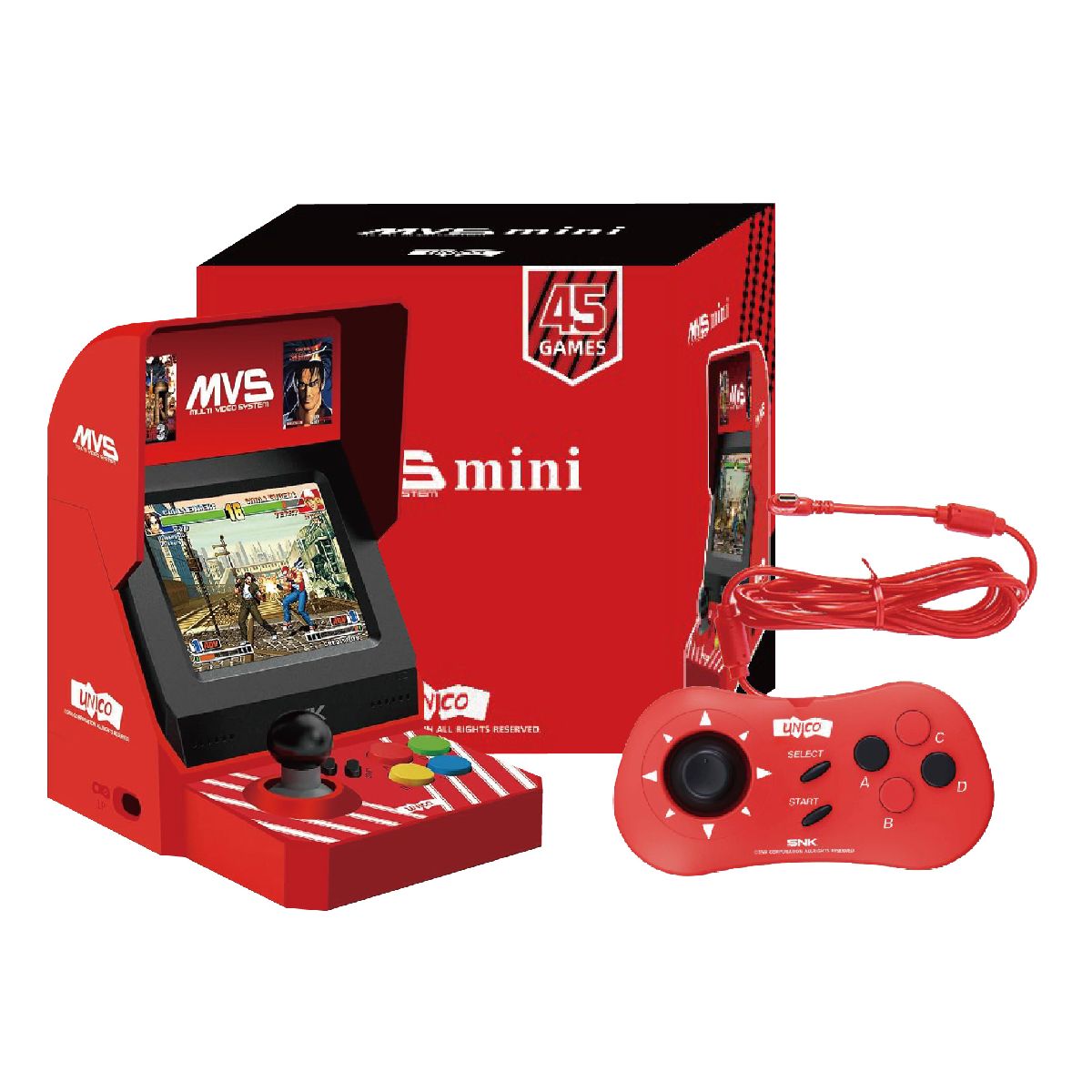 UNICO MVS mini Arcade GamePad Combo The Club – Shopping