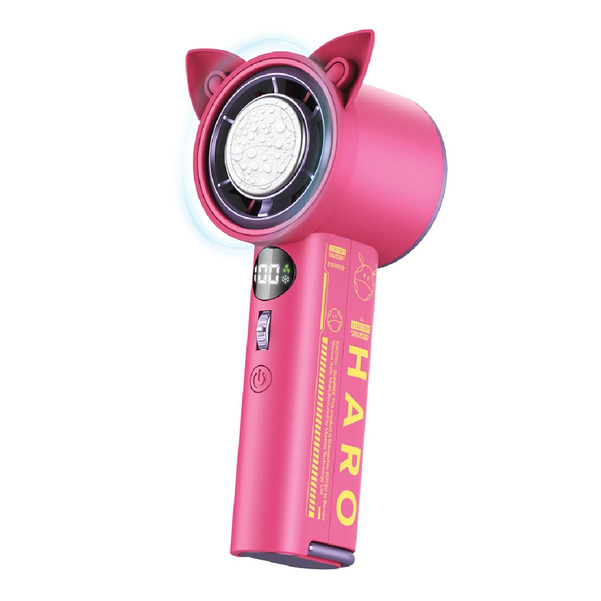 Momax - x Gundam 1°Go 粉紅哈囉冰敷手持風扇IF18GDP | The Club