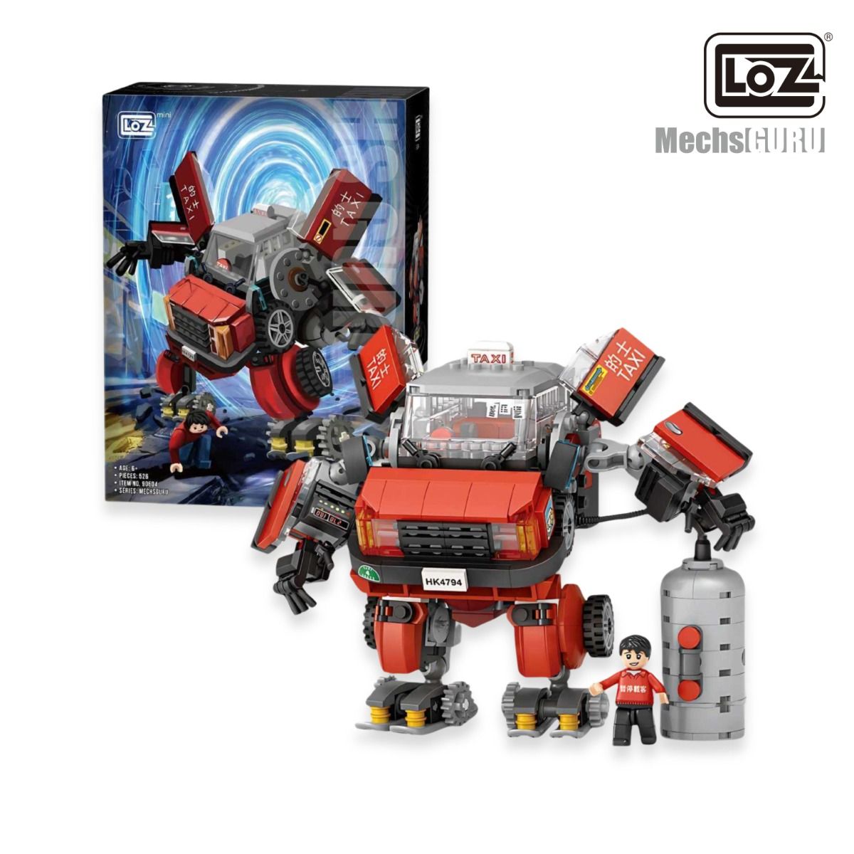 LOZ - 香港的士積木機械人(香港限定) | The Club – Shopping