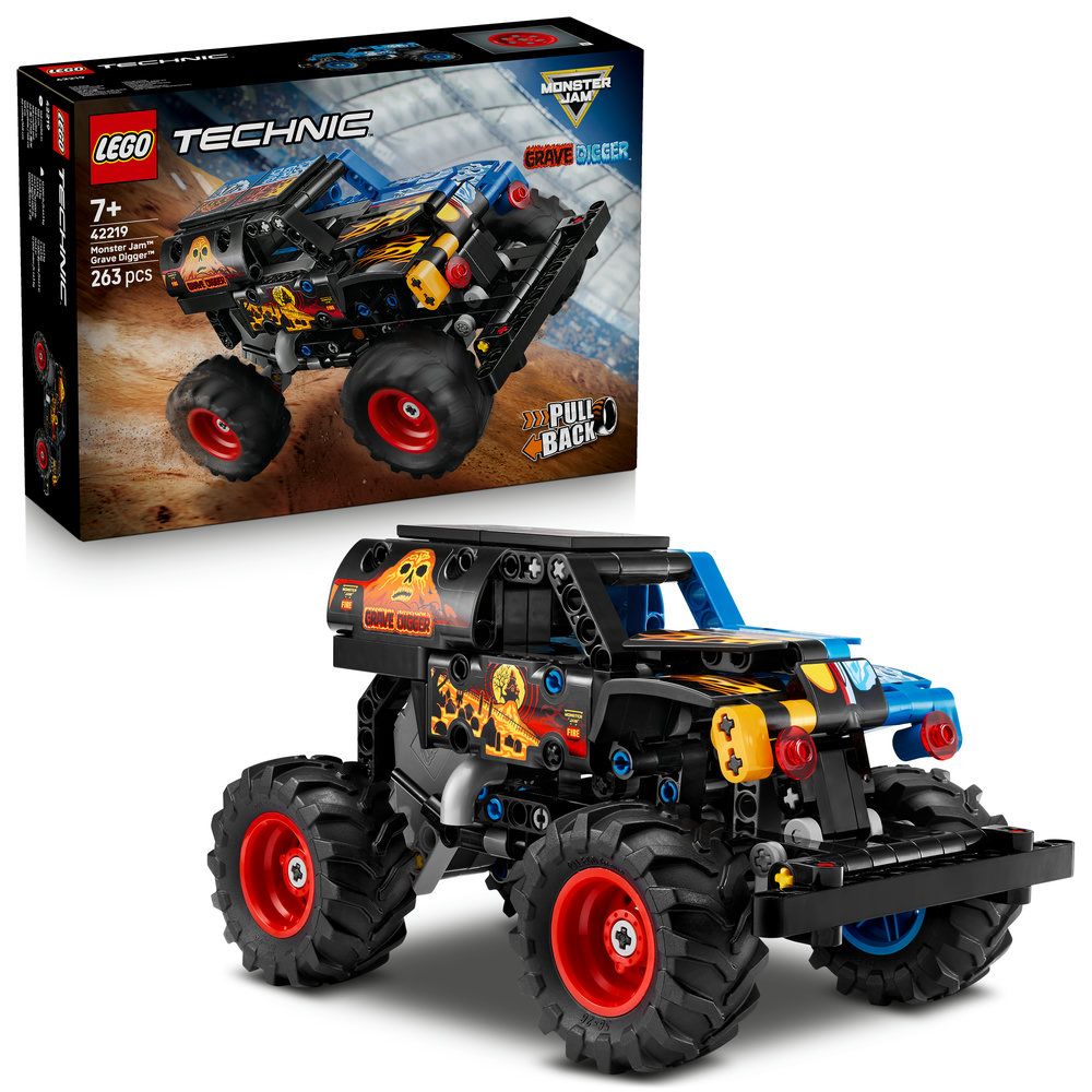 模型製作用品 lke LEGO® - Technic 42219 Monster Jam Grave Digger 火與冰(怪獸卡車