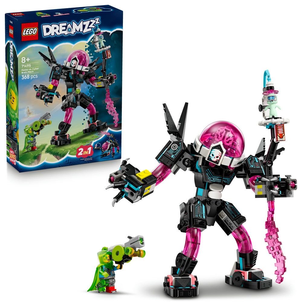 LEGO® - DREAMZzz™ 71495 馬特歐大戰網路大腦機甲(追夢人的試煉,機器人