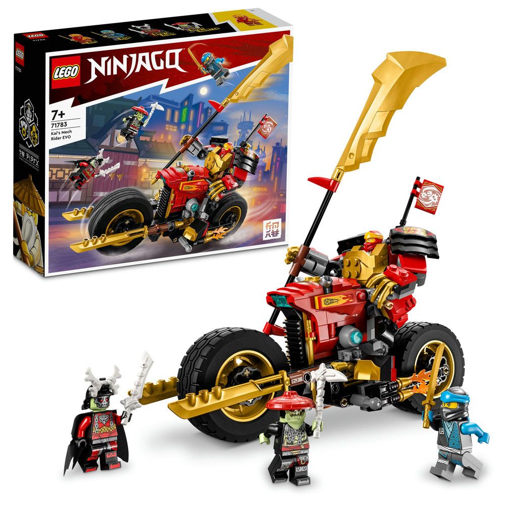 LEGO® - NINJAGO® 71783 Kai 的機甲騎士EVO (忍者玩具,機車玩具,兒童