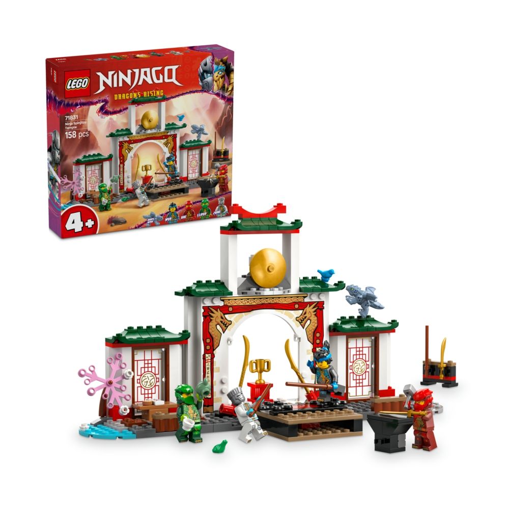 桃たろう様 LEGO® - Ninjago® 71831 旋風忍術寺(忍者玩具,玩具龍,動手能力,兒童
