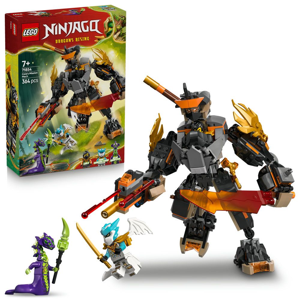 LEGO® - NINJAGO® 71854 阿剛的任務機械人和龍形冰忍(機械人,忍者遊戲