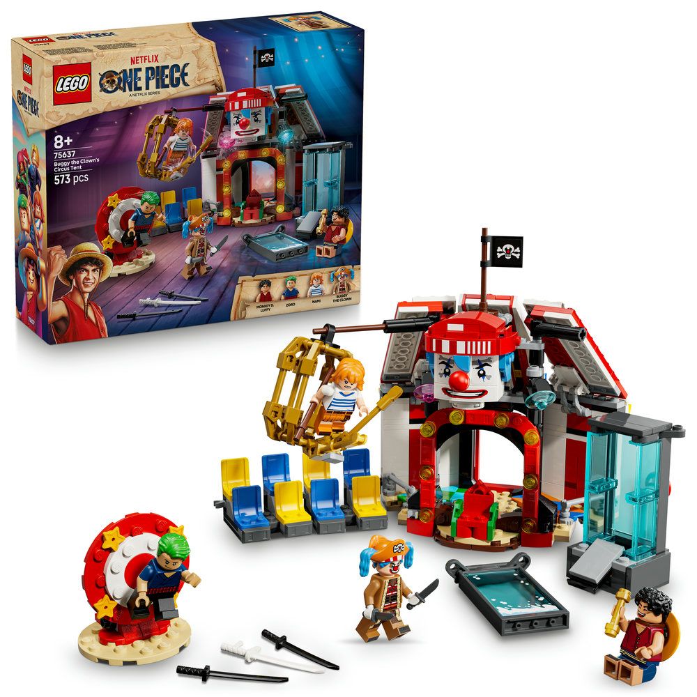 たあ LEGO® - ONE PIECE 75637 小丑巴其的馬戲團帳篷(ONE PIECE,魯夫,居家