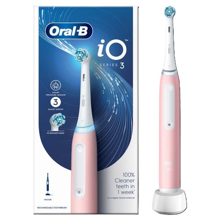 Oral-B iO Series 3 電動歯ブラシ本体 ピンク Oral-B iO Series 3 充電電動牙刷(粉紅色) | The Club – Rewards